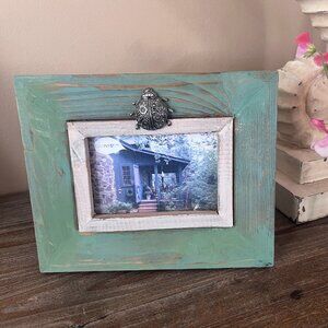 Danny Seo Accent Photo Frame with Ladybug Embellishment